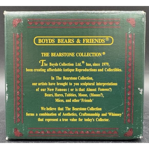 BOYDS BEARS & FRIENDS, Christmas/Holiday Sandy Claus Bear, Style 228320 1993 - Picture 12 of 13